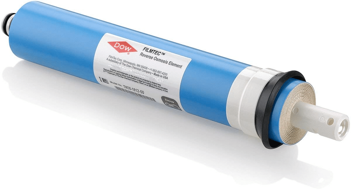 Filmtec TW30-1812 50 GPD Reverse Osmosis Membrane