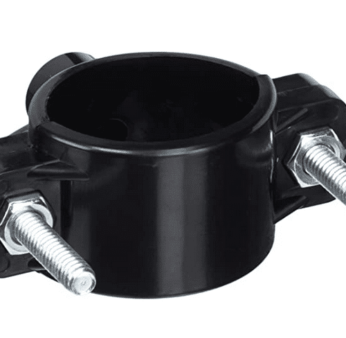 Drain Saddle Valve with 1/4" Quick Connect for Reverse Osmosis (Ro) Systems