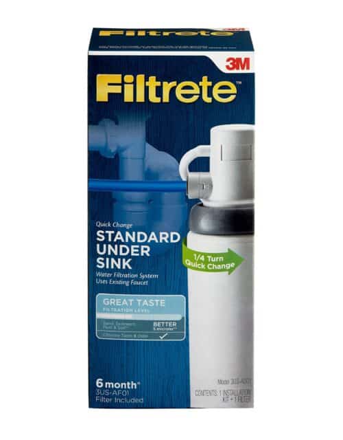 3M Filtrete 3US-AS01 Quick Change Under Sink Water Filtration System