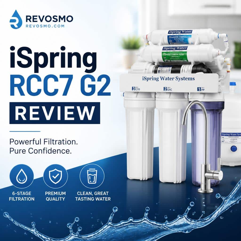iSpring RCC7 Review iSpring RCC7 reverse osmosis system