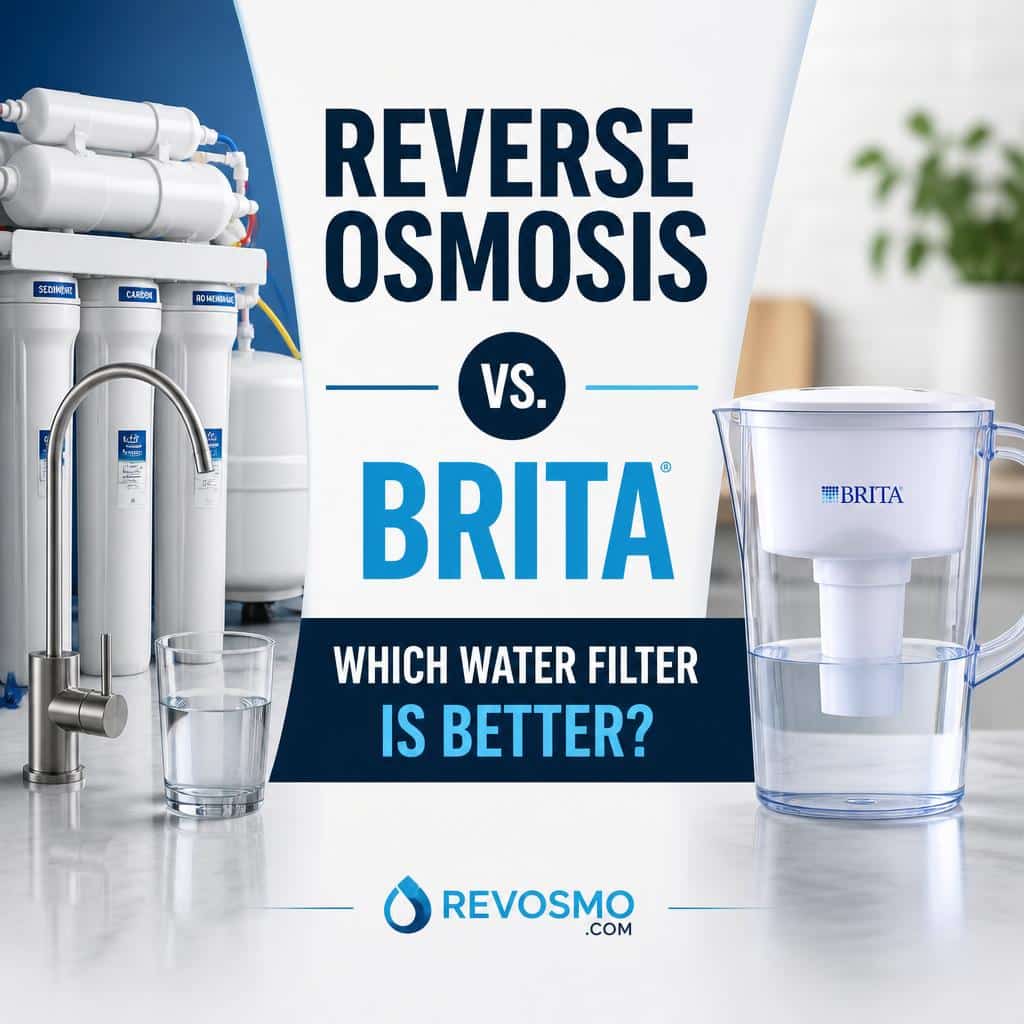Reverse Osmosis vs. Brita: Which Water Filter Is Better? Reverse osmosis and Brita water filters