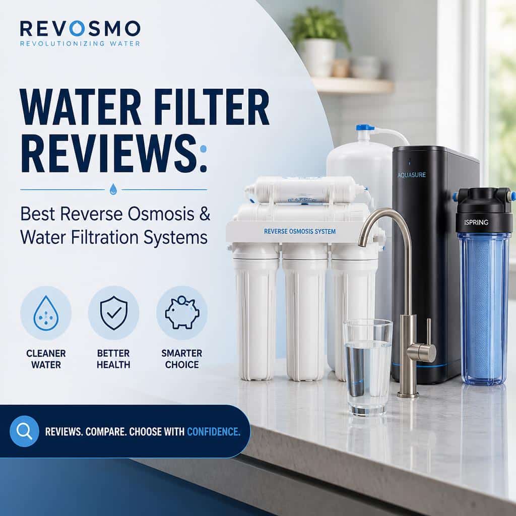Water Filter Reviews: 10 Top Rated, Best Reverse Osmosis & Water Filtration Systems Water filter systems and reverse osmosis systems