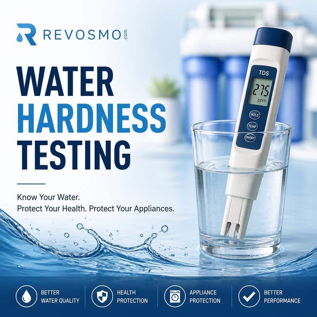 Water Hardness Testing: How to Measure Hard Water and Understand Your Results Testing water hardness with a test strip